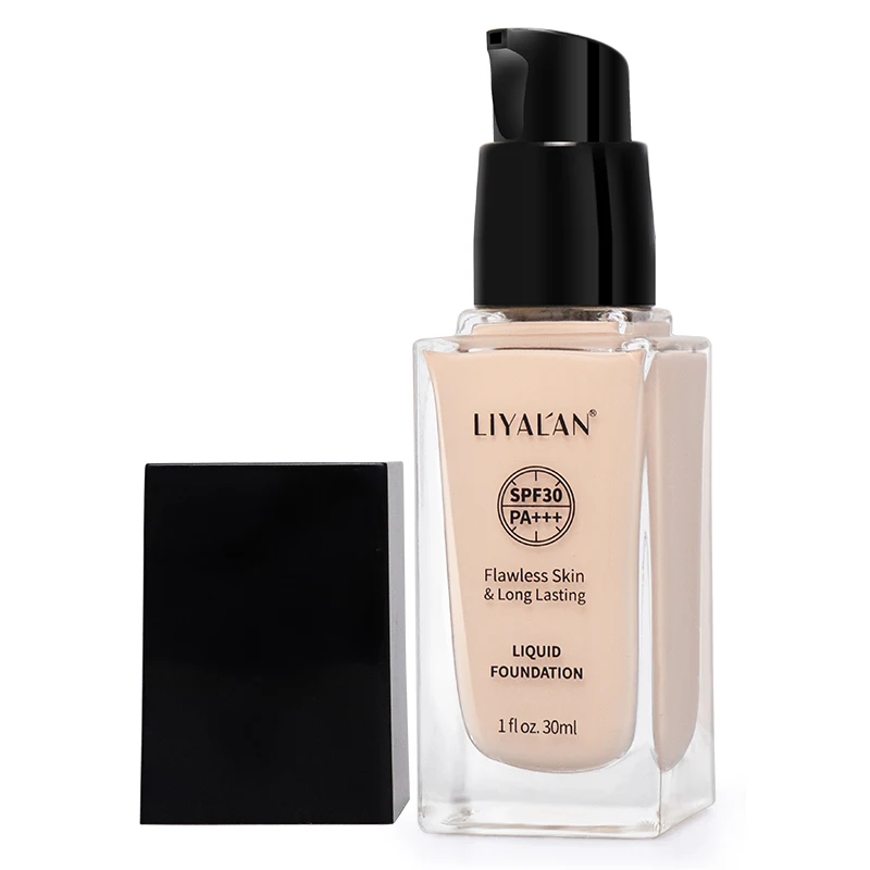 

OEM Wholesale Waterproof Face Foundation Makeup Liquid Matte Private Label, 3 kinds of color
