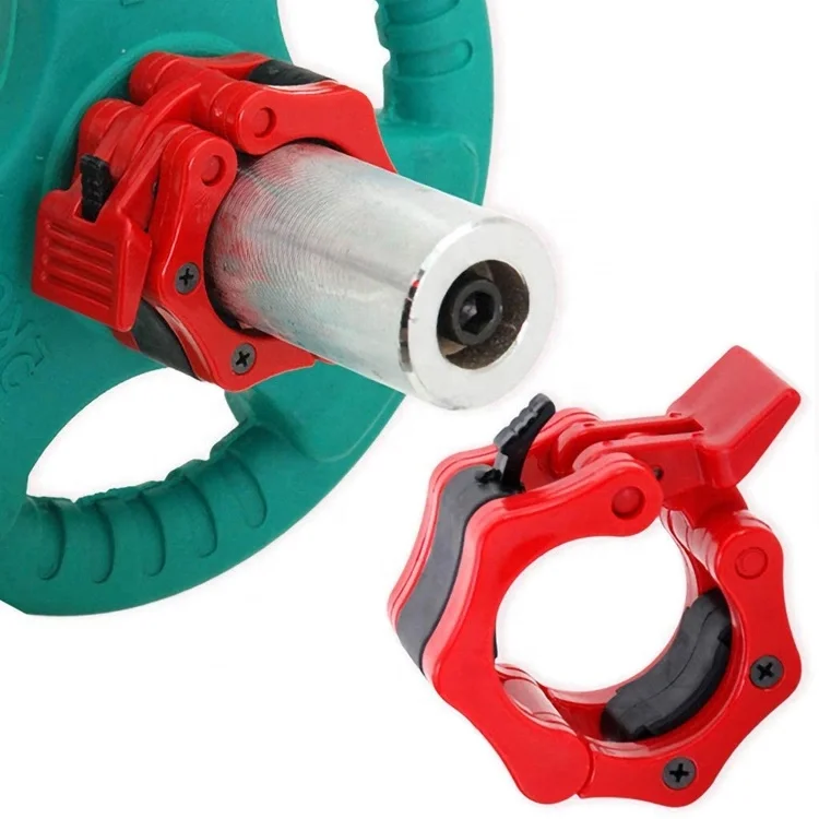 

2020 hot sale barbell collar with different types barbell clamp collar