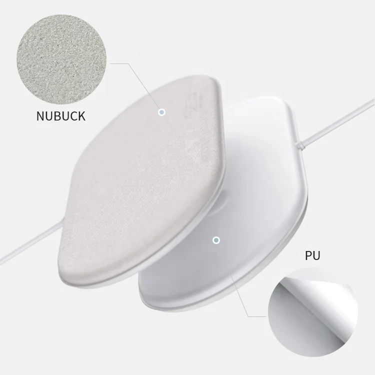 

3 in 1 wireless charging pad for phone watch earbud fast charge, White
