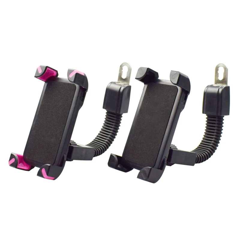 

360 Rotation Four Jaw Motorcycle Phone Holder Mount Fit for Universal Bike Bicycles Motorcycles