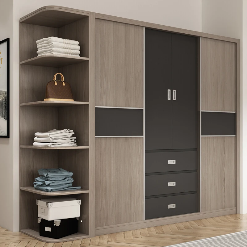 Y&r Furniture wooden wardrobe for bedroom factory-2