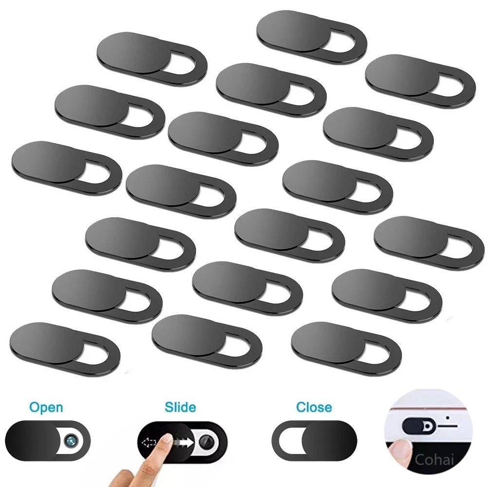 

Custom Printed Sublimation Phone Laptop Camera Slide Webs Cam Cover Privacy Webcam Cover, Multiple