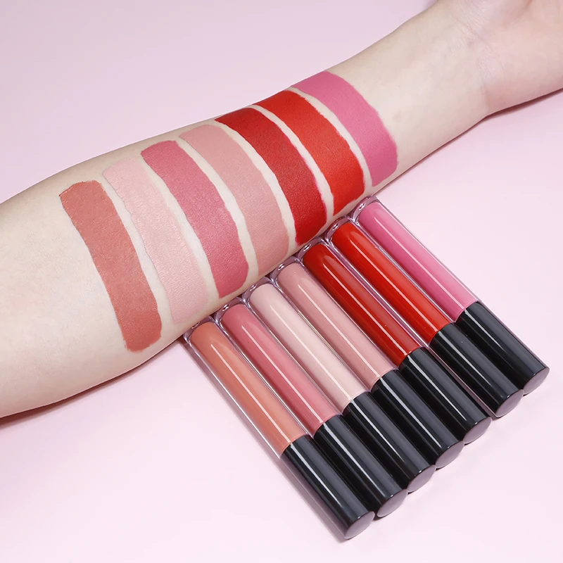 

RTS93 Wholesale High Quality Lipstick Vegan Non-Stick Cup Long Lasting Waterproof Custom Matte Liquid Lipstick Private Label