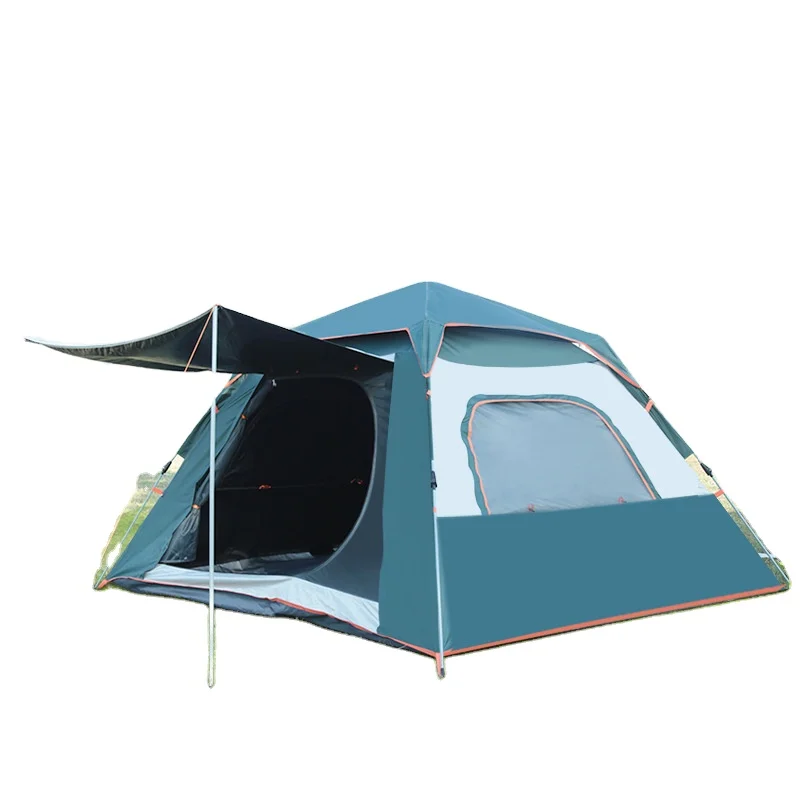 

2021 newest automatic speed open foldable portable pop up family waterproof sunscreen windproof rainproof camping tent