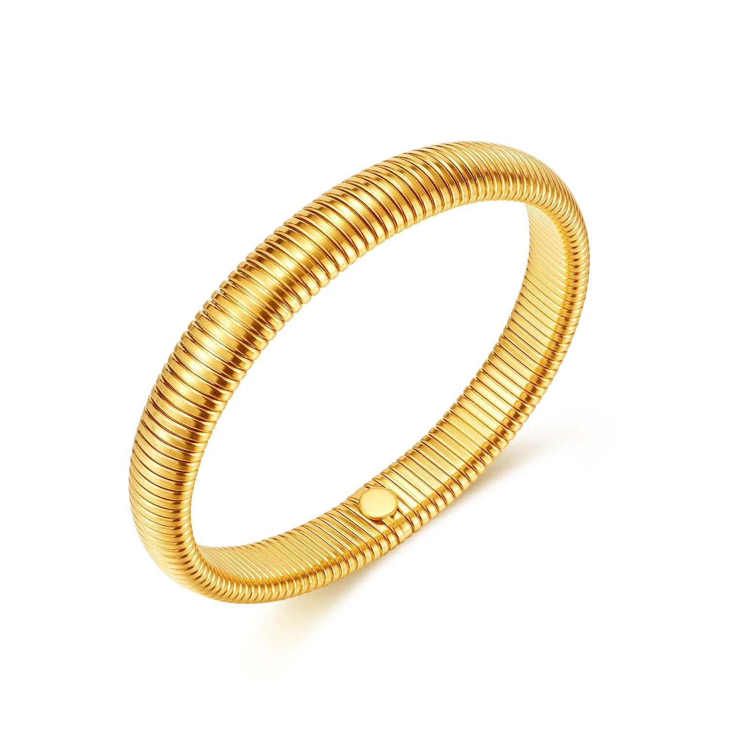 

OPK Factory jewelry Trendy Minimalist 18k Gold Plated Stainless Steel bracelet Women