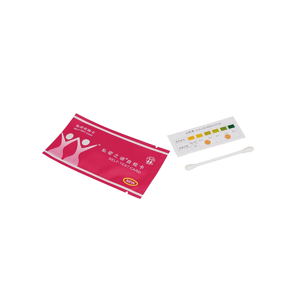 

Female Gynecological Private Part Nursing PH Test Paper Vaginal Self-test Card Yoni Self Vaginal Test Strips, Pink