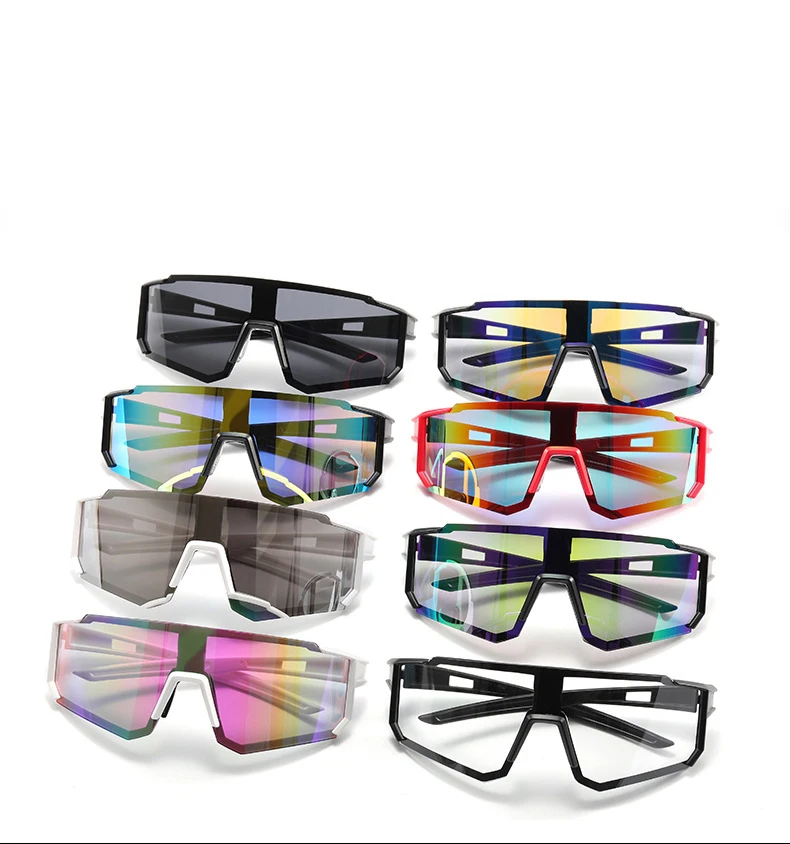 

Outdoor 2021 Design Protective Eyewear Bicycle Riding Glasses Bike Driving Oversize Sun Glasses Mens Cycling Sport Sunglass, 8 colors