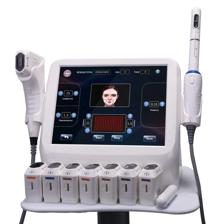 

Best selling spa beauty equipment body contourning skin tightening 4D hifu vaginal