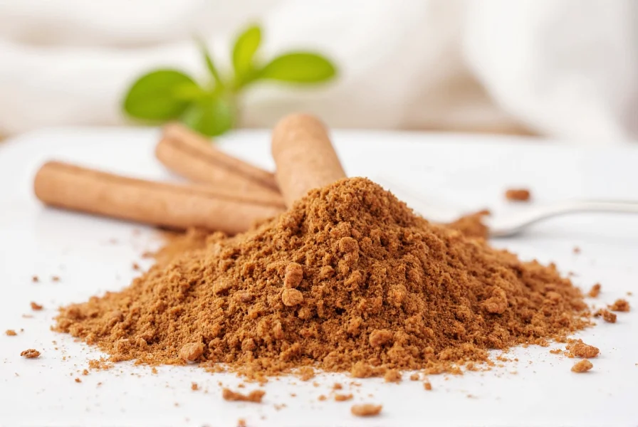 Happy Chef Using Cinnamon in Kitchen