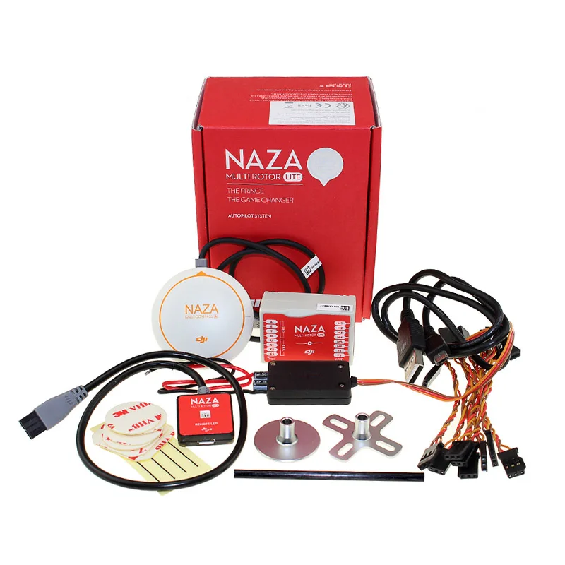 

DJI Naza-M Lite Version Multi-Rotor Flight Controller System Set LED Module For RC Quadcopter Camera Drone FPV With Cable