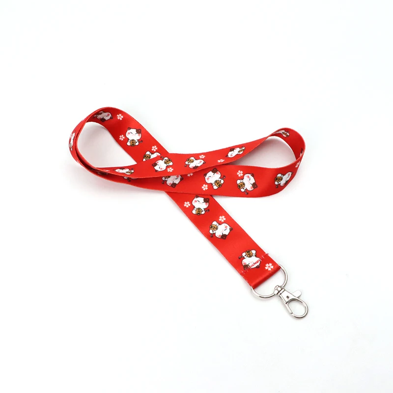 

Wholesale custom fashion red silicone wrist keychain lanyard
