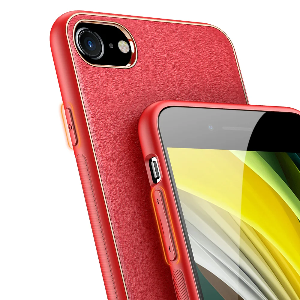 

New 2021 Shockproof Leather Arrival Luxury Protective Mobile Phone Back Cover Case For IPhone 7 8 Pro max 11 12