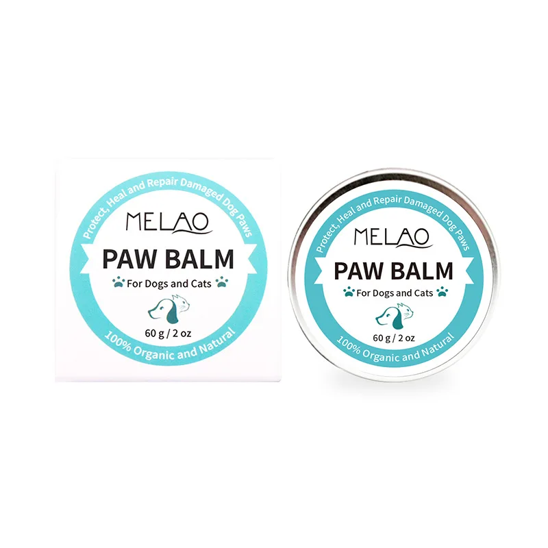 

Private Label Paw Balm Wax Protection 100% Natural and Organic Pet Care Products, White