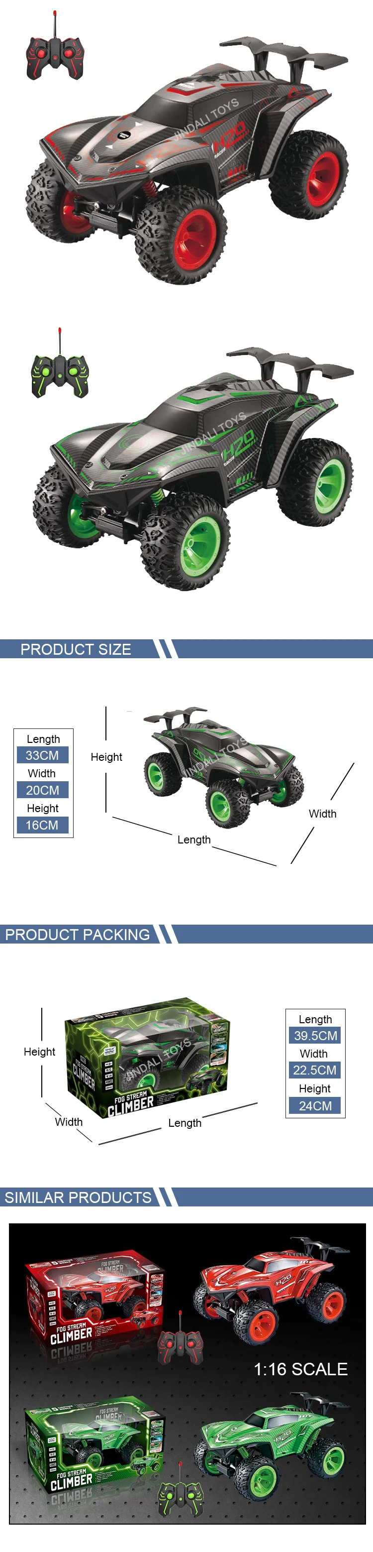 h20 rc car