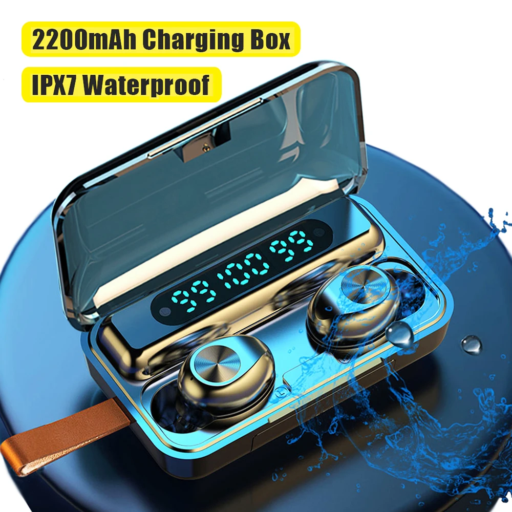 

Free Shipping 1 Sample OK 3 Digital Display Earphone 5.0 Stereo In-Ear Wireless Bass TWS Earphone Headphone Custom