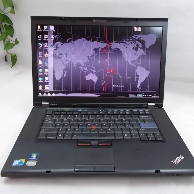 

Wholesale Used laptop 15.6" i5 i7 dual core T510 T520 T530 Thinkpad lightweight ultrabook refurbished laptop second hand laptop