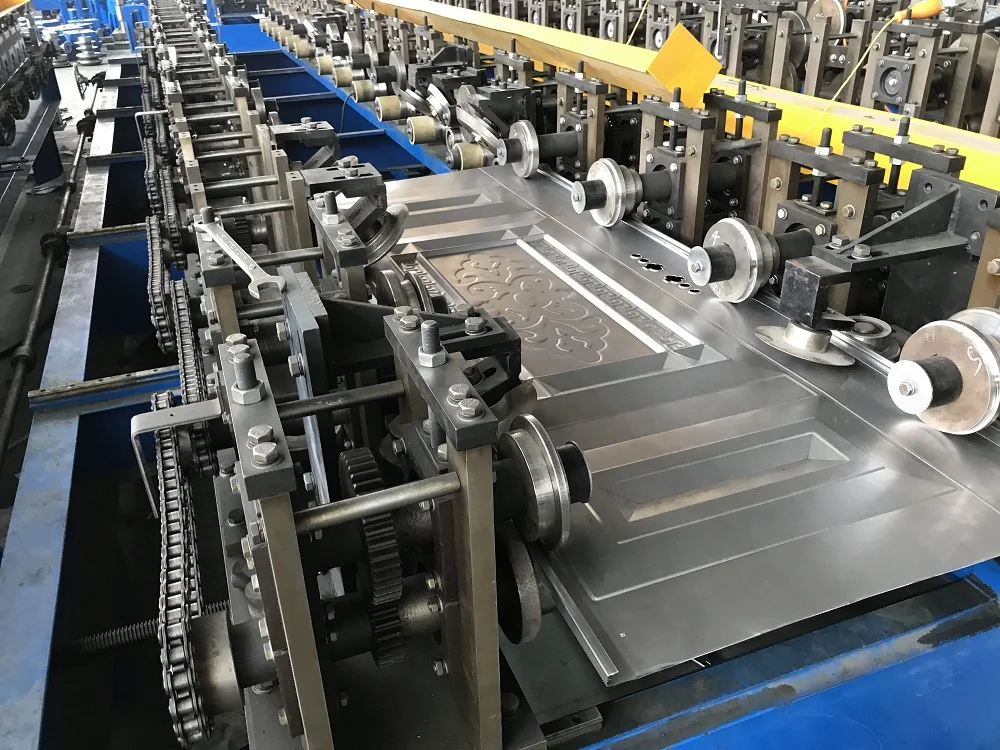 Metal fireproof door roll forming machine anti-fire door panel production line