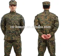 

High Quality Wholesale Custom Cheap camouflage material military uniform with price