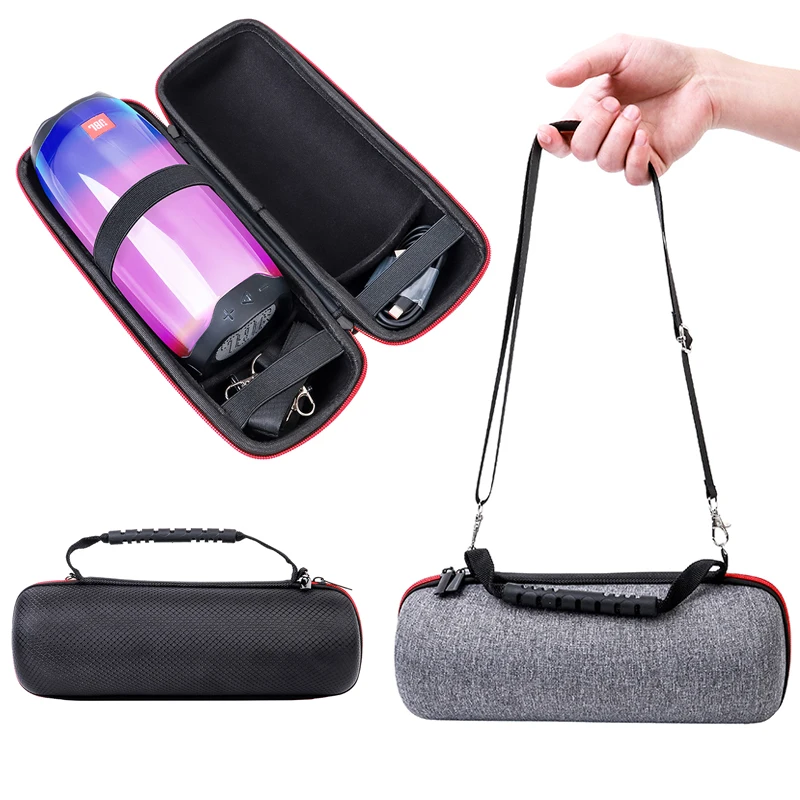 

Custom hard shell portable eva carrying case for JBL pulse4 wireless speaker case protective travel box, Black