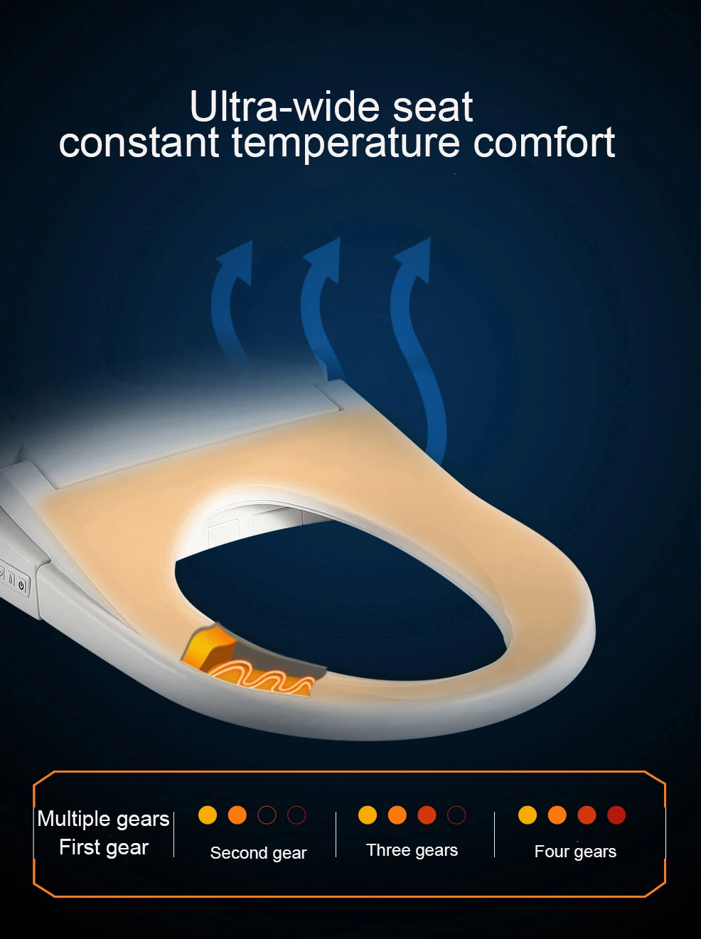 European Sanitary Ware Ceramic Bidet Toilets Bathroom Wc Smart Toilet