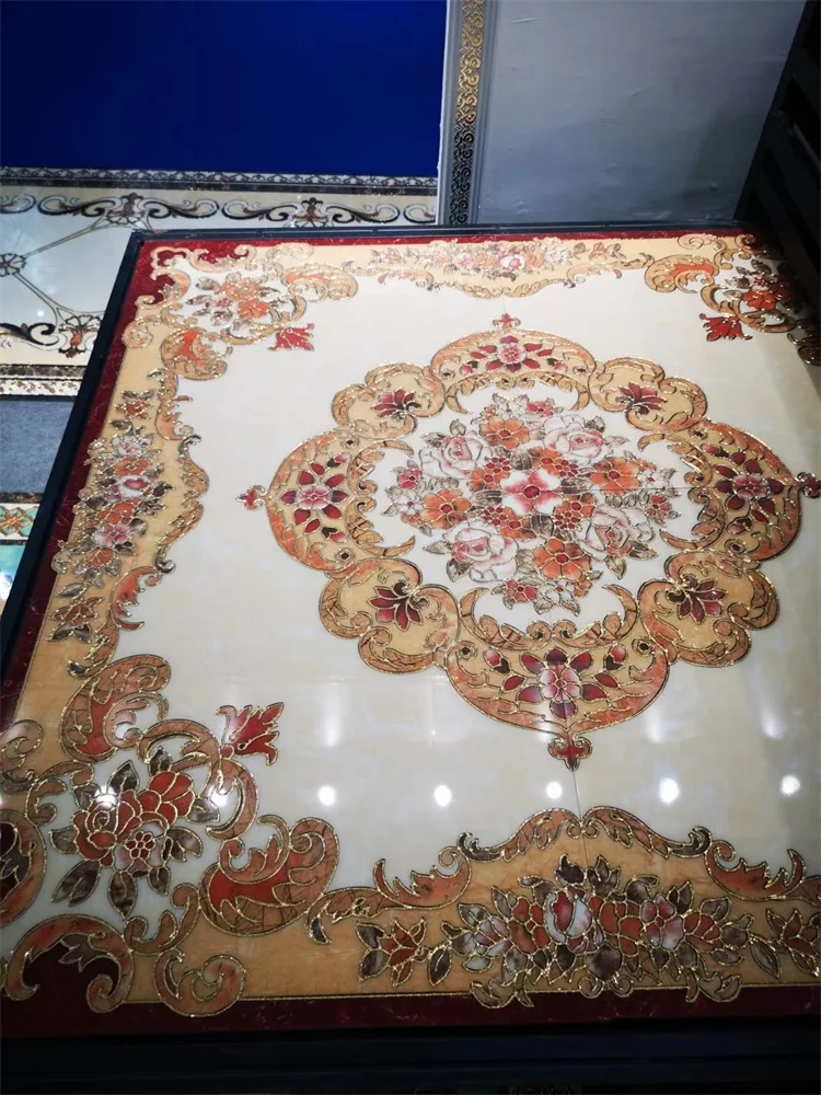 made in china smooth golden crystal ceramic floor