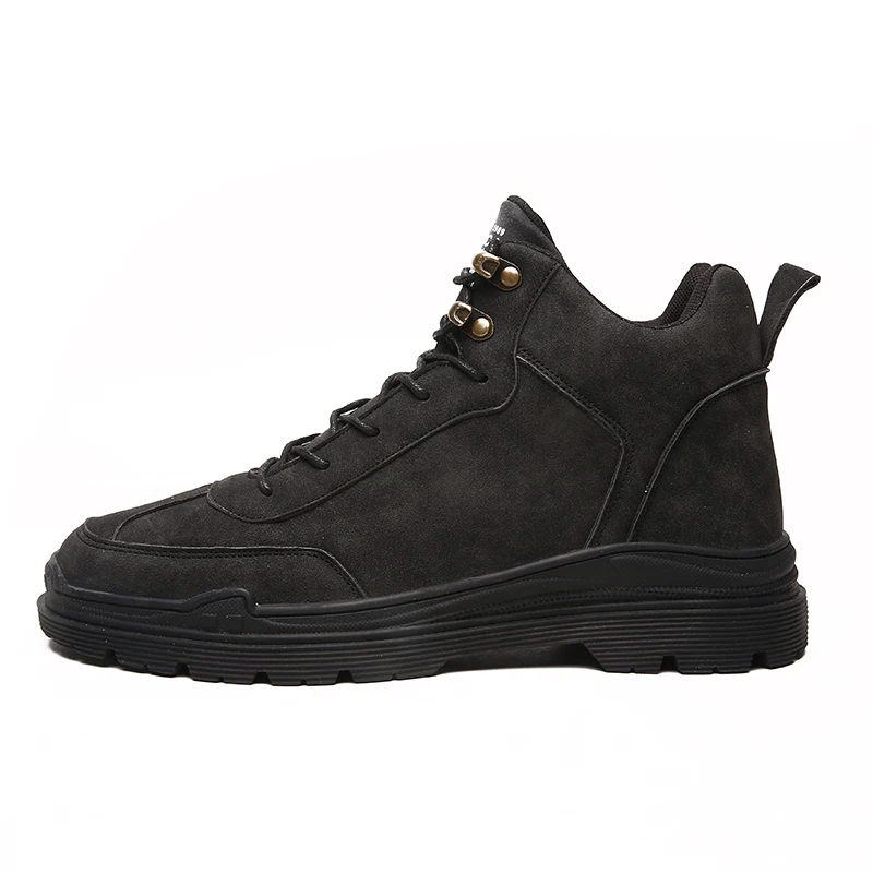 

High Quality High-top Safety Shoes Safety Boots Men Work Steel Toe