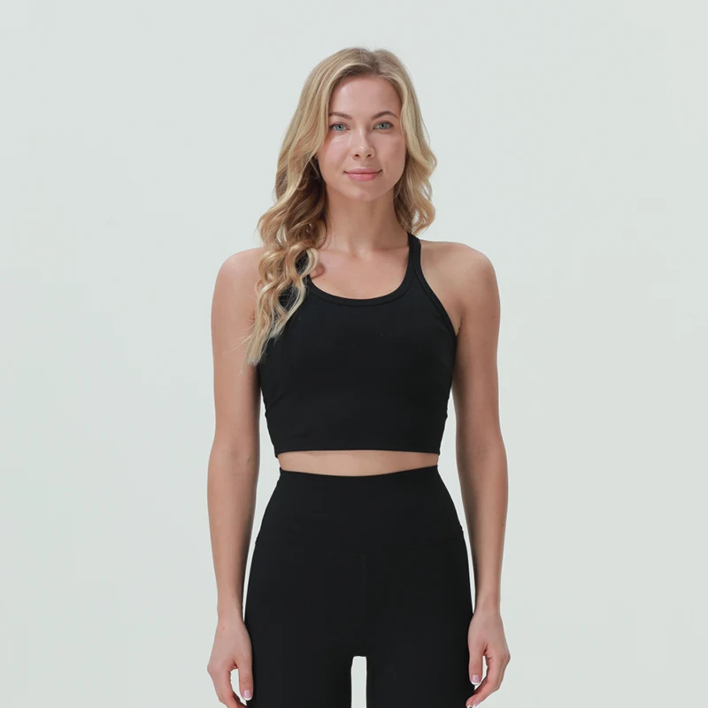 

Hot New Products yoga vest brassiere panties yoga women sport bra