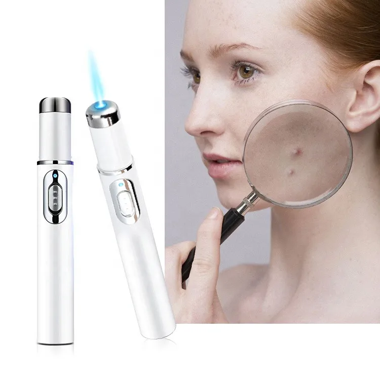 

KR-7910 Portable Skin Spot Scar Pimples Removal Laser Therapy Acne Treatment Device Blue Light Therapy Acne Laser Pen