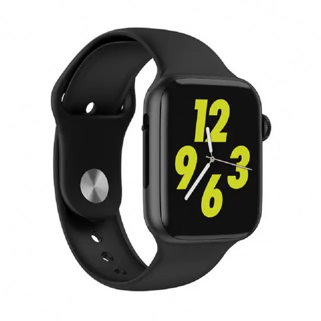 Microwear new very good price Bluetooth iwo smart watch W34 with heart rate, BP, ECG, multi-sport white/black