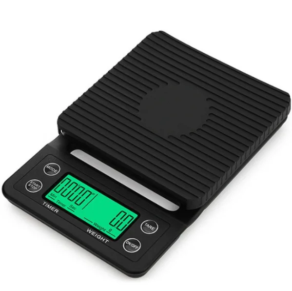 

Electronic scale with timer Coffee Digtal Scale, Black,deep red