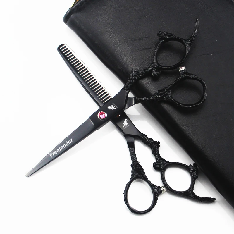 

High-class Products 6.0 inch Stainless Steel WLB-02 Barber hair Cutting Sharp Hair Scissors Set