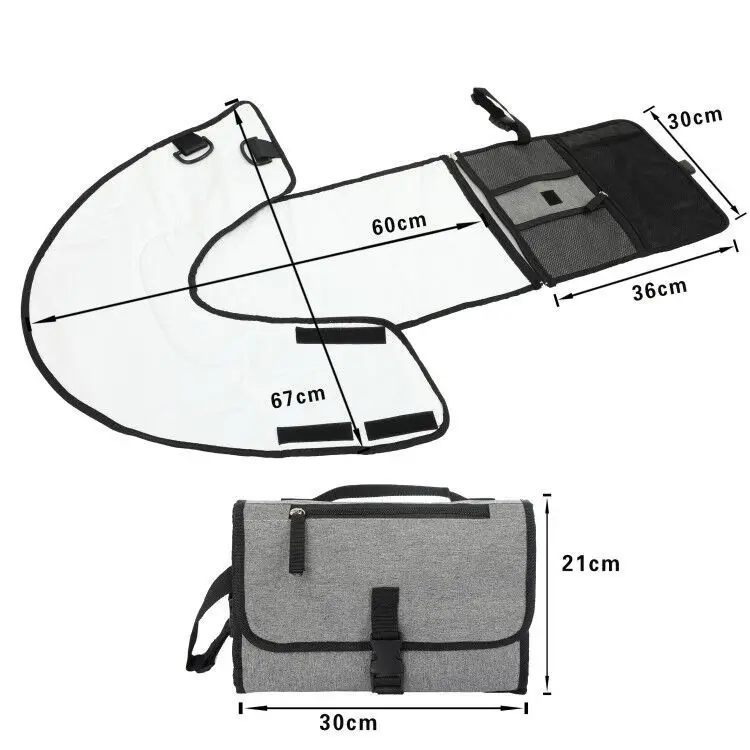 
Waterproof diaper pad easy to removable removable travel pad Baby diaper changing pad 