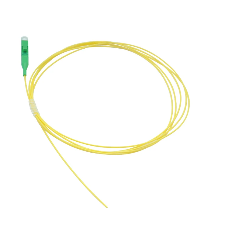 LSZH 0.9mm SC APC Fiber Pigtail simplex Singlemode G652D  Fiber Optic Pigtail