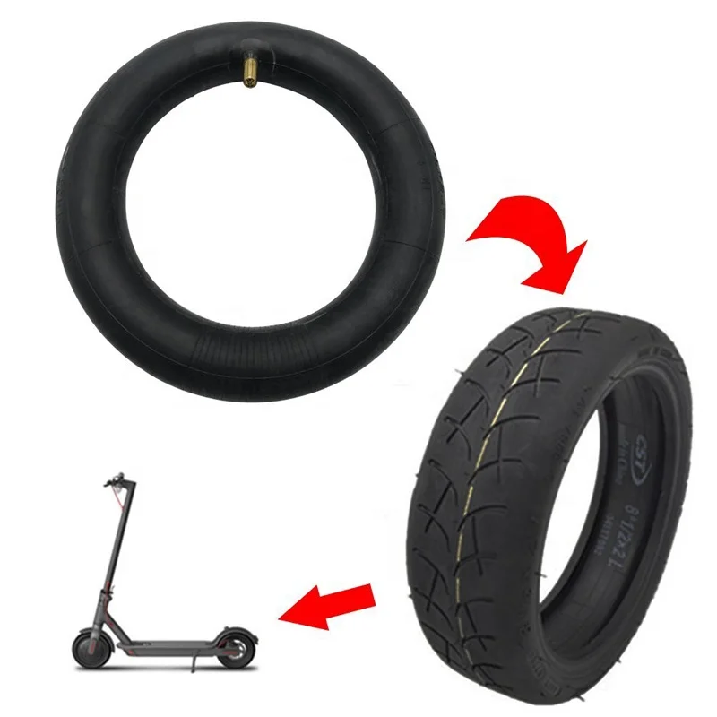 

Thicker inner tire replacement parts for Xiaomi M365 electric scooter parts inner tube, Black