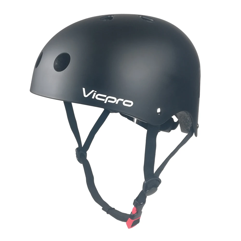 

Dongguan Factory Ready To Ship in 2 Weeks Custom Logo Skateboard Helmet, Black, customized color
