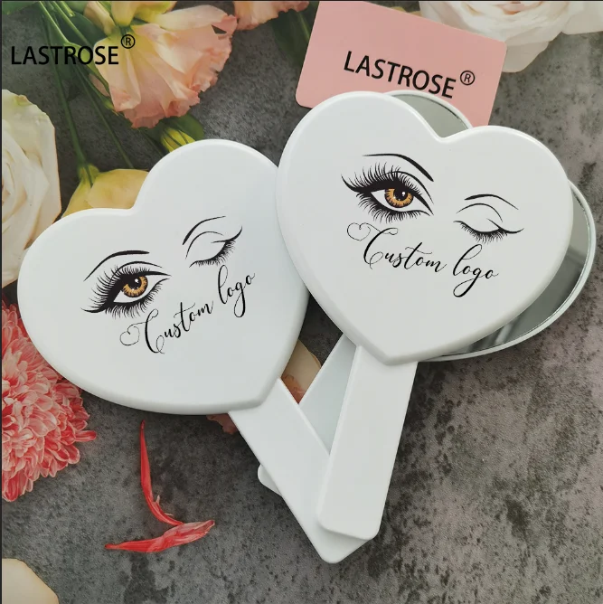 

Alibaba top seller low MOQ customized logo makeup mirror cosmetic hand mirrors wholesale bulk makeup hand held mirrors, Customer's choice