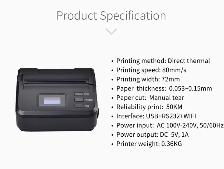 mini wifi printer