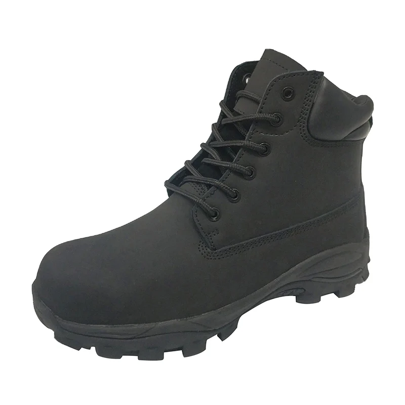 

New Design 18KV Insulation Electrical Hazard Protective Toe Cap Leather Safety Shoes Rigger Boots