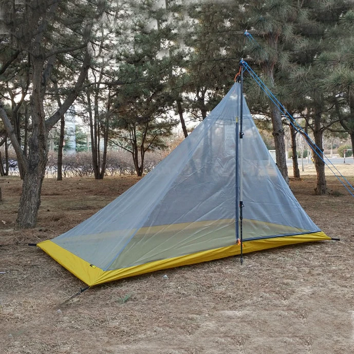 

2.4m length 1-2persons lightweight multi-purpose anti- mosquito gauze tent Inner tent / canopy mesh summer camping tent