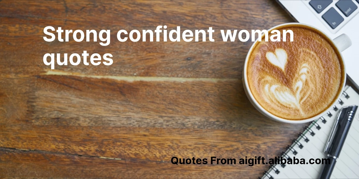strong confident woman quotes