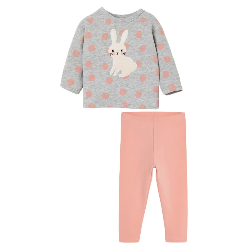 

New Product cute Girls' Sets Clothes Toddler Children's Long-Sleeved Kids Girls Little Cloths 2021 Baby Girl Fall Clothing