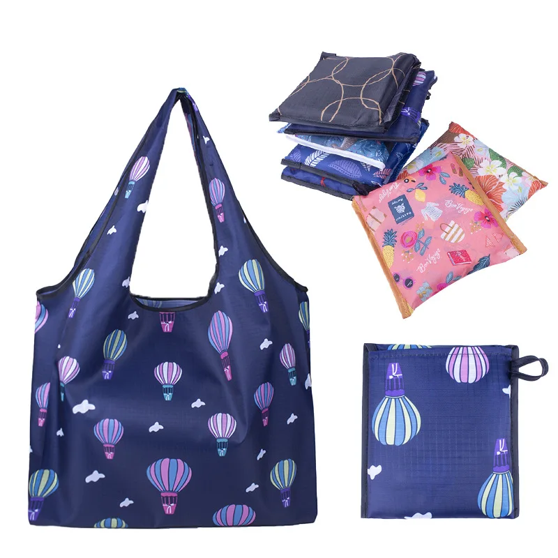 

Eco-friendly hot sale popular foldable shopping bag custom logo, Multi color