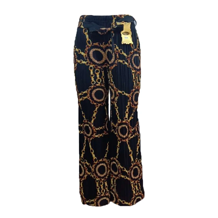 Custom wide leg pants comfortable loose trousers women's pants plus size women clothing