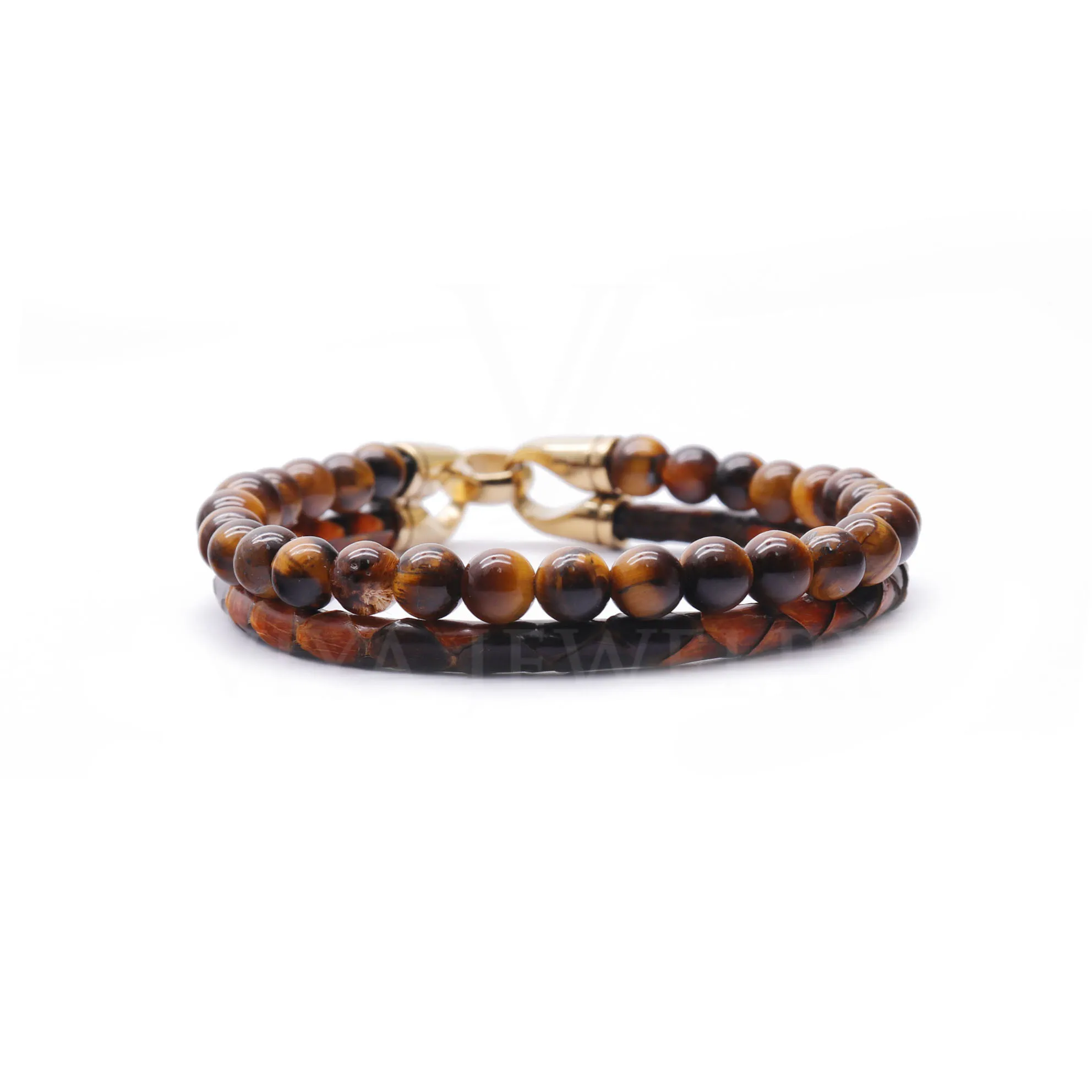 

New arrival two wraps leather beaded bracelet Men bracelet jewelry, Mixed color available