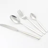 Silver 18/10 Stainless Steel Cutlery Rustic Used 18 10 Rose Gold Flatware Set