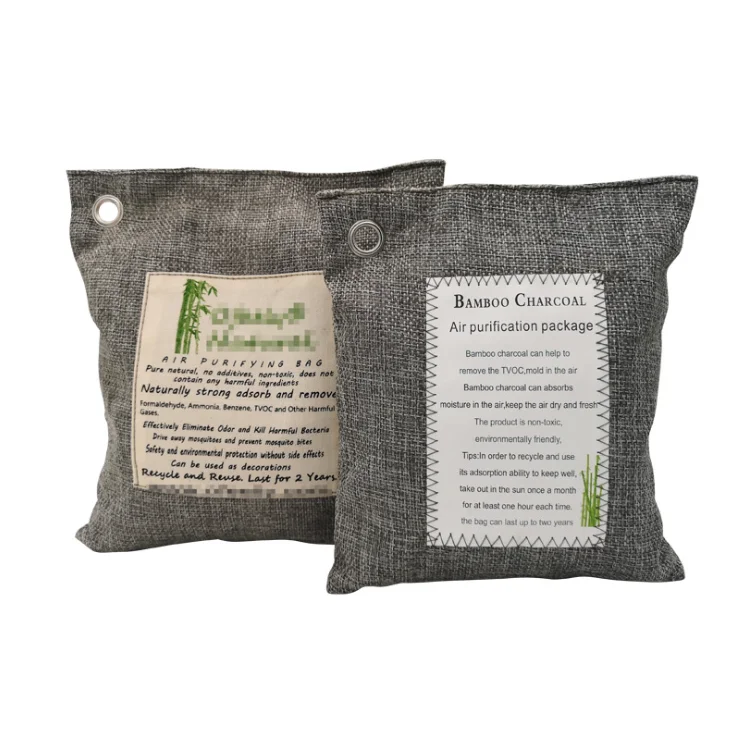 
Bamboo Charcoal Air Purifier Bag Logo Custom 200g 