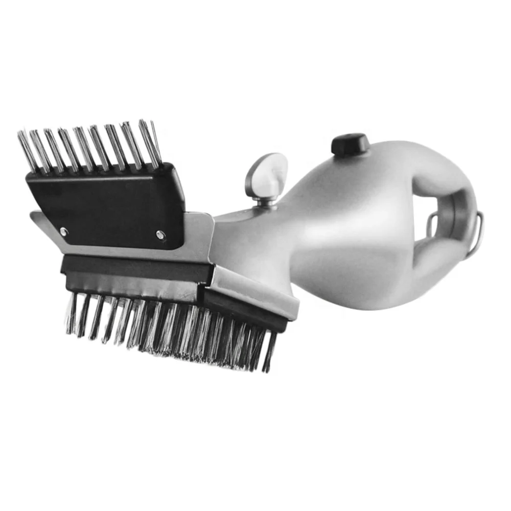 

Stainless Steel BBQ Cleaning Brush Churrasco Outdoor Grill Cleaner with Steam Power bbq Accessories Cooking Tools Hot, Color