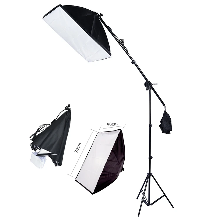 

Photo Studio Softbox 50x70cm Photography Softbox Light Kits with Adjustable Tripod Mount Professional Photo Studio Equipment