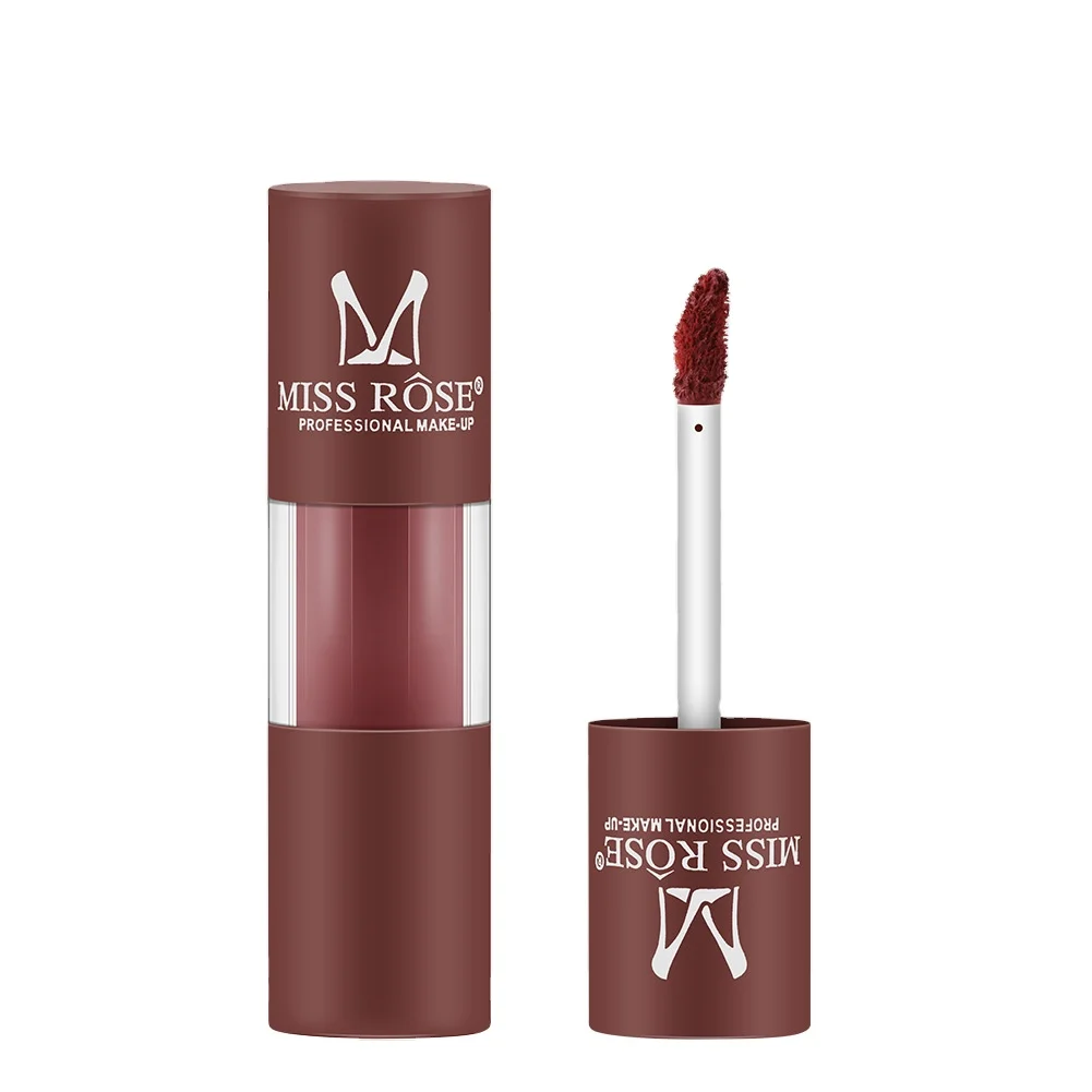 

MISS ROSE Matte Not Easy To Stick Cups Waterproof Cute Lip Gloss