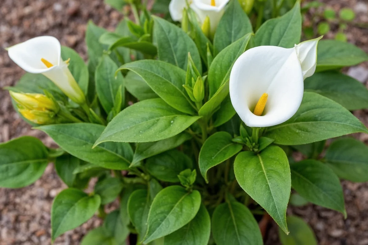 can i plant a potted calla lily outside